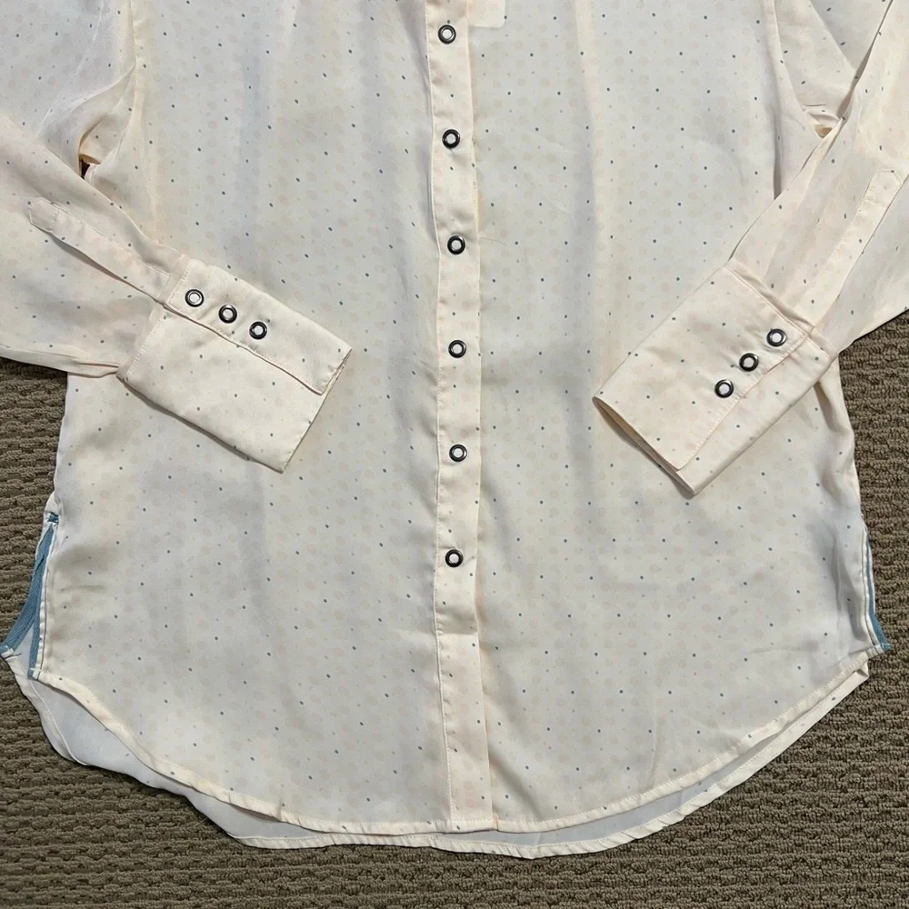 Free‎ People All Smiles Shirt Blouse Top In Ivory